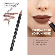 Note Ultra Rich Color Lip Pencil Sandy 01